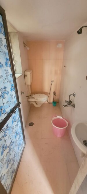 Bathroom in 2 BHK Apartment at Mukund Ritu, Mira Road – for Rent