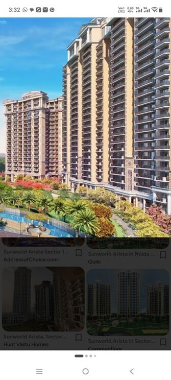 4 BHK +Apartment For Sale in Sunworld Arista in Sector 168, Noida