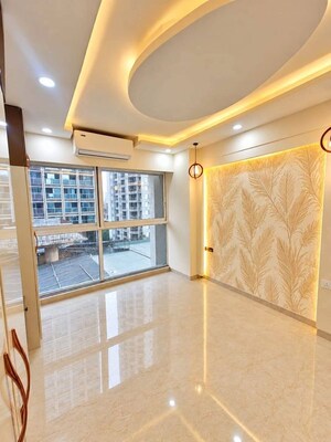 Living Room in 3 BHK Apartment at Transcon Triumph Tower 2, Andheri West – for Rent