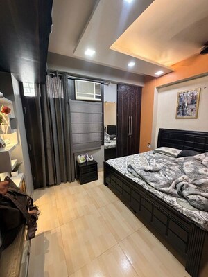 Bedroom in 4 BHK Builder Floor at Indrapuram – for Sale