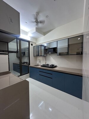 Kitchen in 2 BHK Apartment at USD Unique Vistas, Manpada – for Rent