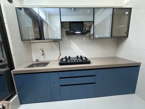 Kitchen in 2 BHK Apartment at USD Unique Vistas, Manpada – for Rent