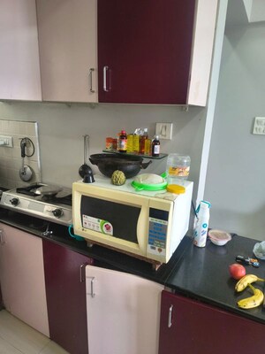 Kitchen in 1 BHK Apartment at Tejas Estate Poorva Residency, Pimple Saudagar – for Rent