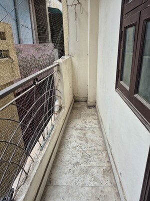 Balcony in 2.5 BHK Builder Floor at Mayur Vihar – for Rent