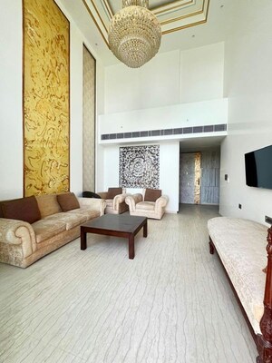 Living Room in 3 BHK Apartment at Mahagun Mezzaria, Sector 78 – for Rent
