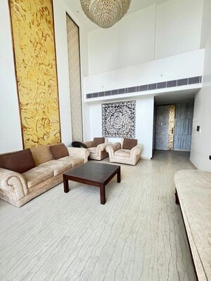 Living Room in 3 BHK Apartment at Mahagun Mezzaria, Sector 78 – for Rent