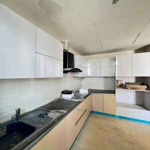 Kitchen in 3 BHK Apartment at Mahagun Mezzaria, Sector 78 – for Rent