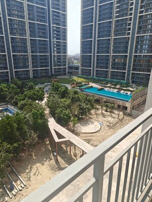 Balcony in 2 BHK Apartment at Godrej Woods, Sector 43 – for Rent