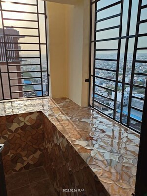 Staircase in 3 BHK Apartment at LDA Parijaat Apartments, Faizabad Road – for Rent