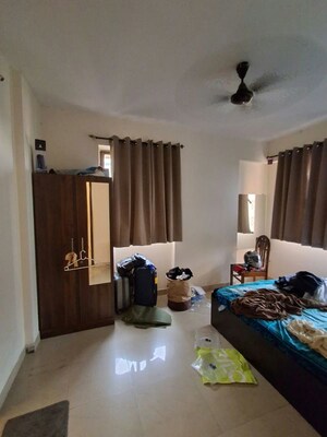Living Room in 1 BHK Apartment at Ajmera Bhakti Park, Bhakti Park – for Rent