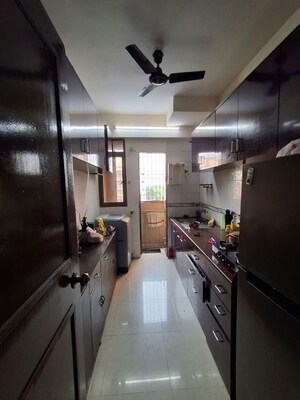 Kitchen in 1 BHK Apartment at Ajmera Bhakti Park, Bhakti Park – for Rent