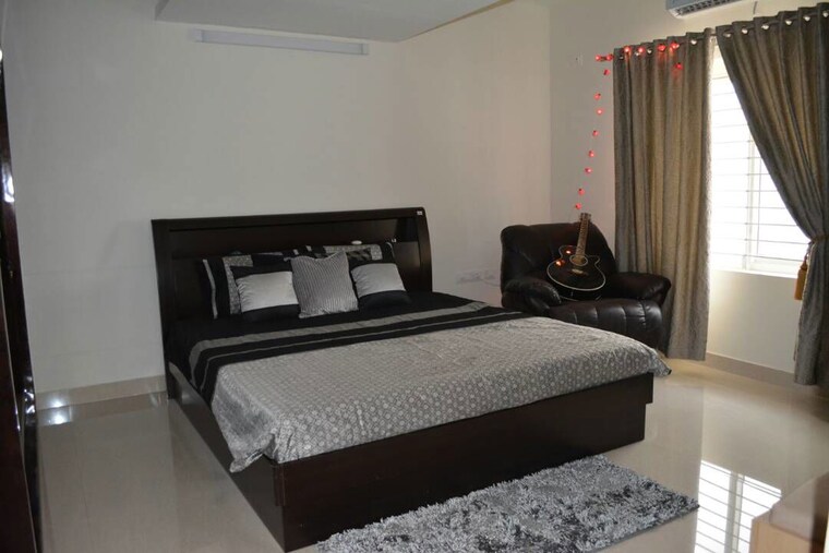 Bedroom, m3-benson 4 Bedroom 3500 Sq.Ft. Penthouse In Benson Town Bangalore 10785637