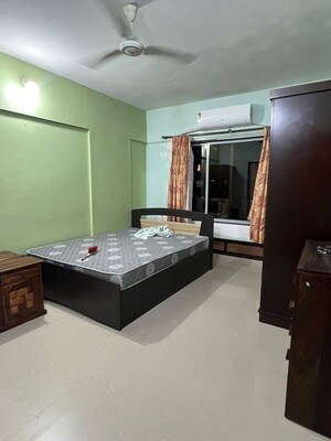 Bedroom in 2 BHK Apartment at Ajmera Bhakti Park, Bhakti Park – for Rent