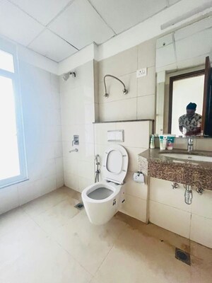 Bathroom in 3 BHK Apartment at Godrej Woods, Sector 43 – for Rent