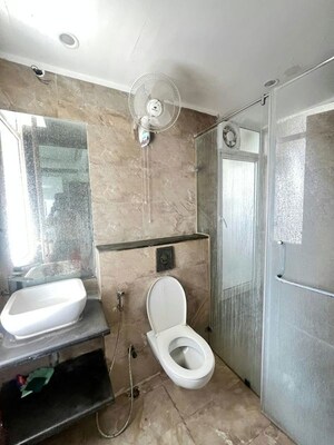 Bathroom in 4 BHK Apartment at Godrej Woods, Sector 43 – for Rent