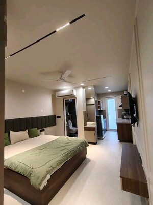 Bedroom in 2 BHK Builder Floor at Chattarpur – for Rent
