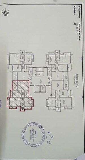 Floor Plan in 1.5 BHK Apartment at Chitalsar – for Sale