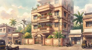  Apartment – Exterior View View at Bhiwandi - for Sale