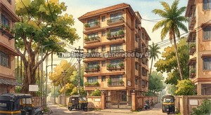  Apartment – Exterior View View at Garodia Nagar - for Sale