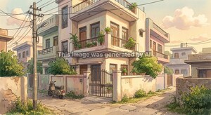  Apartment – Exterior View View at Badar Bagh - for Sale