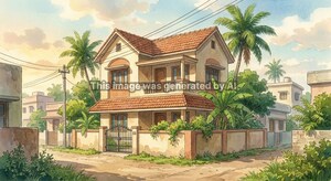  Independent House – Exterior View View at Danavaipet - for Sale