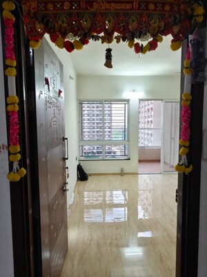 Bathroom in 3 BHK Apartment at VTP Beaumonde, Kharadi – for Rent
