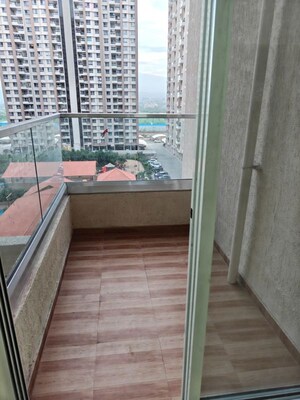 Balcony in 3 BHK Apartment at VTP Beaumonde, Kharadi – for Rent