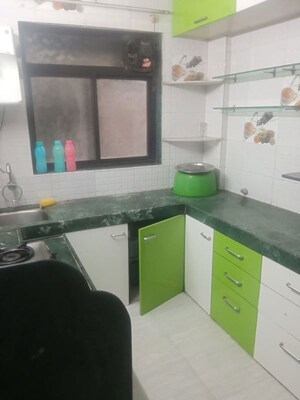 Kitchen in 2 BHK Apartment at Pratiksha Apartments Kopar Khairane, Kopar Khairane – for Rent
