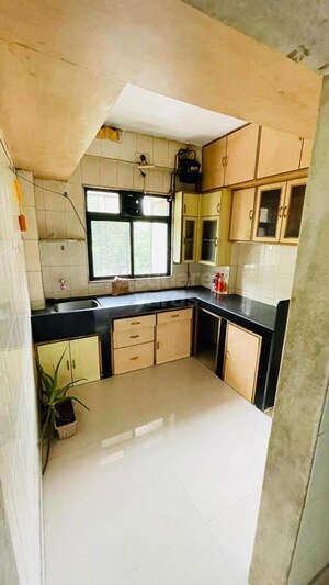 Kitchen in 1 BHK Apartment at Shanti CHS Kopar Khaiane, Kopar Khairane – for Rent