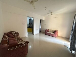 Living Room in 2 BHK Apartment at Kohinoor Zen Estate, Kharadi – for Rent