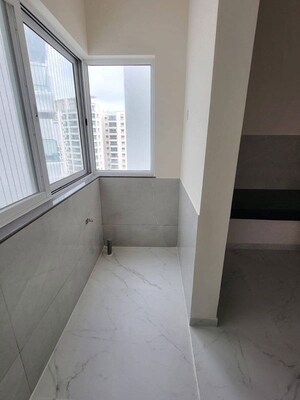 Balcony in 2.5 BHK Apartment at Kumar Megapolis Mystic, Hinjewadi – for Rent