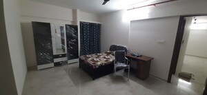 Living Room in 3 BHK Apartment at Majestique Towers, Kharadi – for Rent