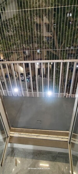 Balcony in 1 BHK Apartment at Shraddha Vardaan, Bhandup West – for Rent