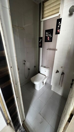 Bathroom in 2 BHK Apartment at Vyapti Vandematram Crosswind, Gota – for Rent