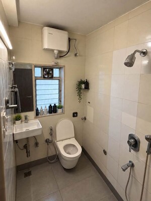 Bathroom in 2 BHK Apartment at Goregaon Vivan, Goregaon West – for Rent