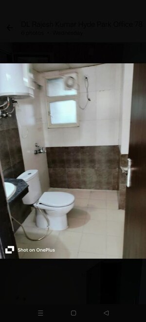 Bathroom in 2 BHK Apartment at Nimbus The Hyde Park, Sector 78 – for Rent