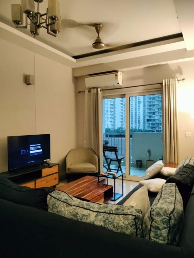 Living Room, mahagun-moderne 3 Bedroom 1550 Sq.Ft. Apartment In Sector 78 Noida 10786192