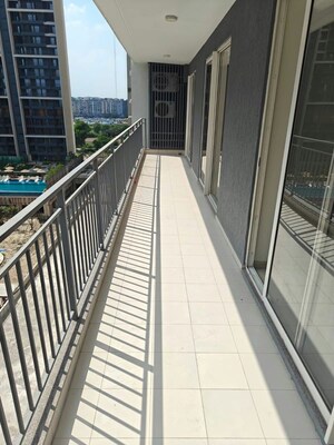Balcony in 3 BHK Apartment at Mahagun Moderne, Sector 78 – for Sale