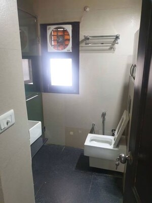 Bathroom in 3 BHK Builder Floor at Chittaranjan Park – for Rent