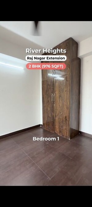 Bedroom in 2 BHK Apartment at LandCraft River Heights, Raj Nagar Extension – for Sale