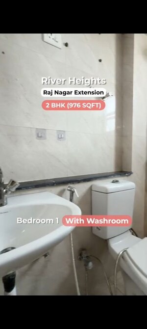 Furnished Amenities in 2 BHK Apartment at LandCraft River Heights, Raj Nagar Extension – for Sale