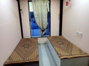 Bedroom in 3 BHK Apartment at Shanti CHS Kopar Khaiane, Kopar Khairane – for Rent