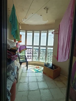Bedroom in 3 BHK Apartment at Shanti CHS Kopar Khaiane, Kopar Khairane – for Rent