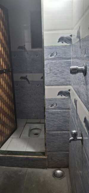 Bathroom in 1 RK Apartment at Kopar Khairane – for Rent