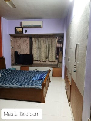 Master Bedroom in 2 BHK Apartment at Subham Galaxy Kopar Khairane, Kopar Khairane – for Rent