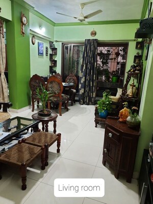Living Room in 2 BHK Apartment at Subham Galaxy Kopar Khairane, Kopar Khairane – for Rent