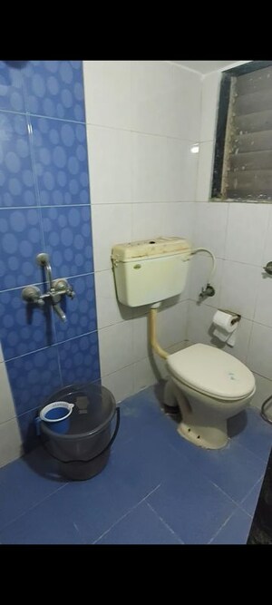 Bathroom in 2 BHK Apartment at Rashmi Harsh, Mira Road – for Rent