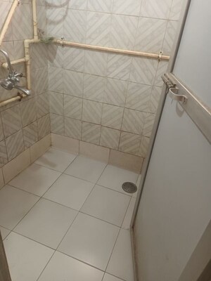 Bathroom in 1 BHK Apartment at Mahaavir Bhakti Kopar Khairane, Kopar Khairane – for Rent