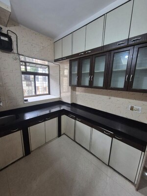 Kitchen in 1 BHK Apartment at Kopar Khairane – for Rent