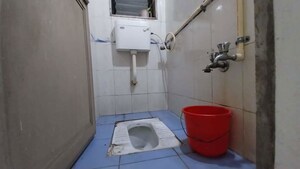 Bathroom in 1 BHK Apartment at Yashoda Apartment Kopar Khairane, Kopar Khairane – for Rent